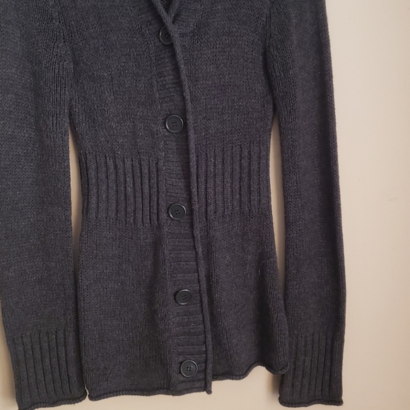 Hooded button-up Cardigan - Picture 1 of 6
